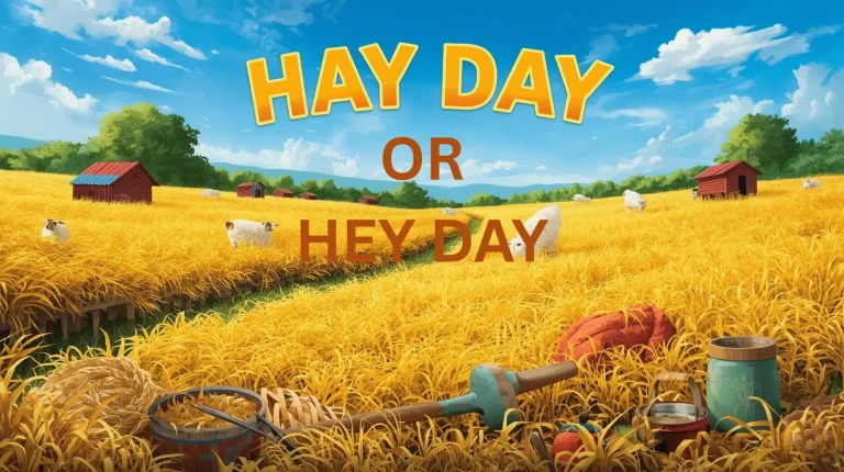 Confused about Hey Day or Hay Day? Learn the difference between the English word “heyday” and Supercell’s farming game “Hay Day.