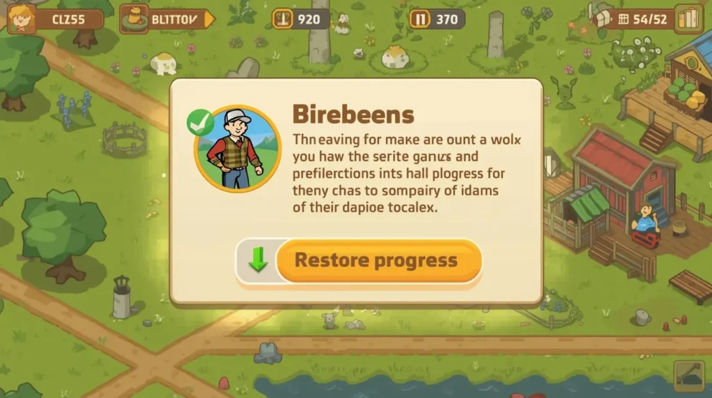 Tutorial to Restore Progress in Hay Day MOD APK and transfer farm to a new device